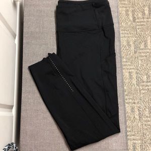 Lululemon Fast and Free Tight II *Gold logo
